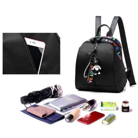 Mochila Love de Mujer tipo Coreana con Llaveritos Gratis Kawai  3.7 out of 5 stars, average rating value. Read 3 Reviews. Enlace en la misma página. 3.7   (3)